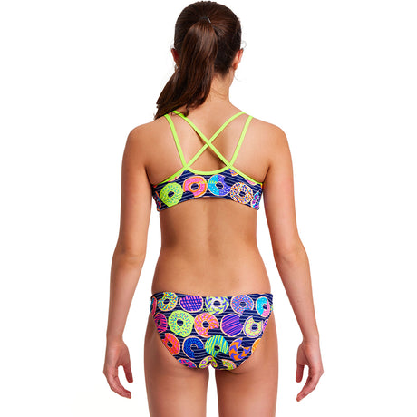 Funkita - Dunking Donuts - Girls Criss Cross Two Piece