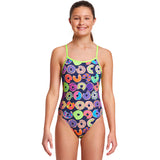 Funkita - Dunking Donuts - Girls Single Strap One Piece