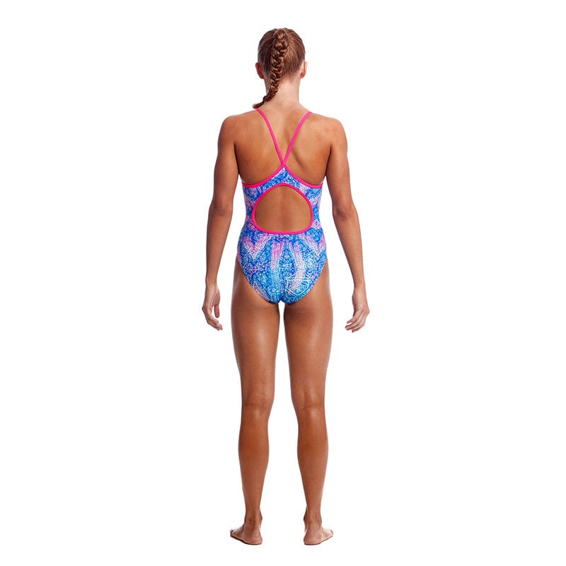 Funkita - Dye Tie - Girls Diamond Back One Piece