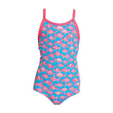 Funkita - Fancy Fish - Toddler Girls Printed One Piece
