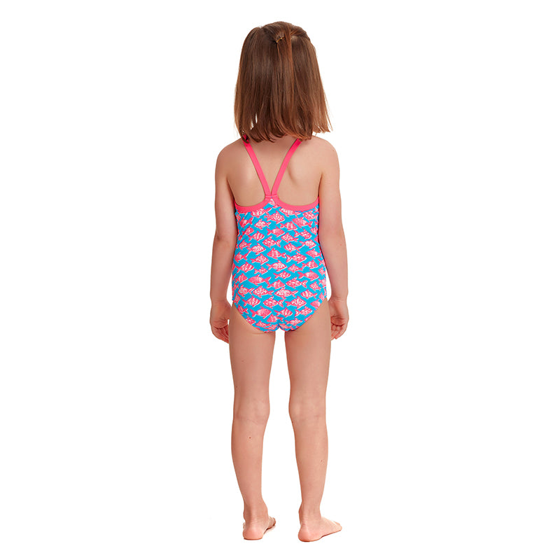 Funkita - Fancy Fish - Toddler Girls Printed One Piece