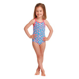 Funkita - Fancy Fish - Toddler Girls Printed One Piece