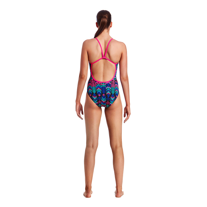 Funkita - Feather Duster - Ladies Single Strap One Piece