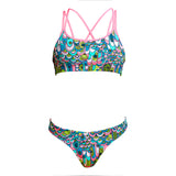 Funkita - Feather Fairy - Girls Criss Cross Two Piece