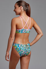 Funkita - Feather Fairy - Girls Criss Cross Two Piece