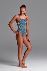 Funkita - Feather Fiesta - Girls Diamond Back One Piece