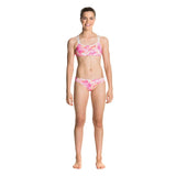 Funkita - Feather Fire - Girls Criss Cross Two Piece