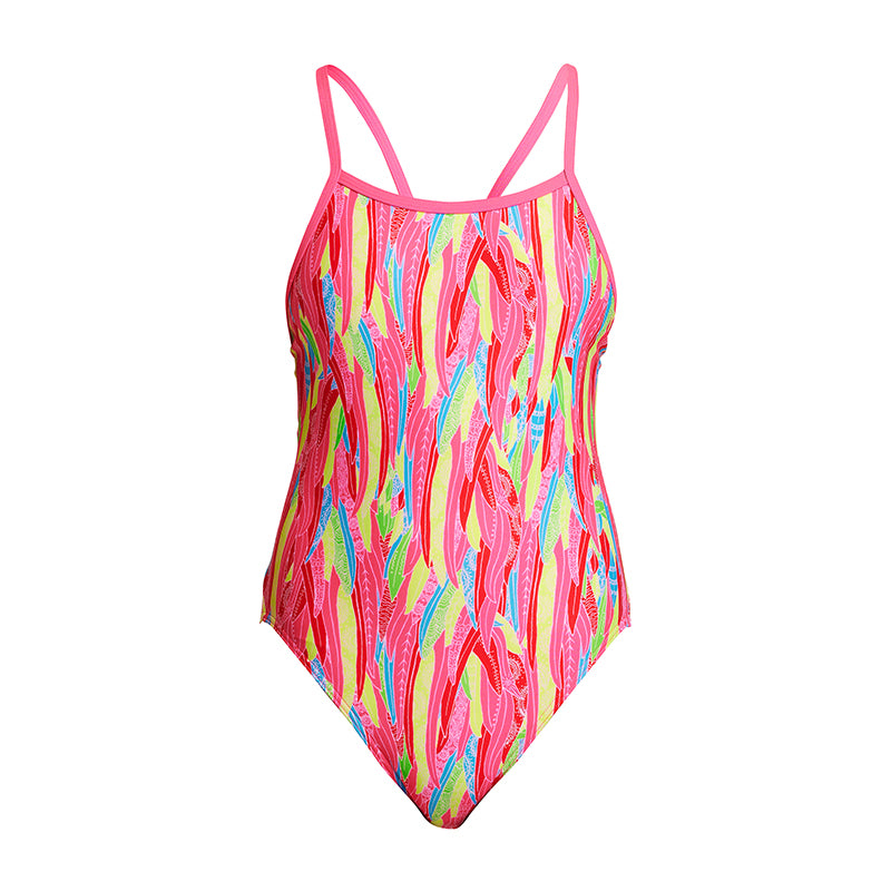 Funkita - Feather Flock - Girls Eco Single Strap One Piece