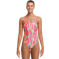 Funkita - Feather Flock - Ladies Eco Single Strap One Piece