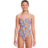 Funkita - Feline Fiesta - Girls Single Strap One Piece