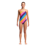 Funkita - Fine Lines - Girls Single Strap One Piece