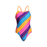 Funkita - Fine Lines - Ladies Single Strap One Piece