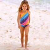 Funkita - Fine Lines - Toddlers Girls Tankini Two Piece