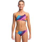 Funkita - Fine Lines - Girls Racerback Two Piece