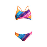 Funkita - Fine Lines - Girls Racerback Two Piece