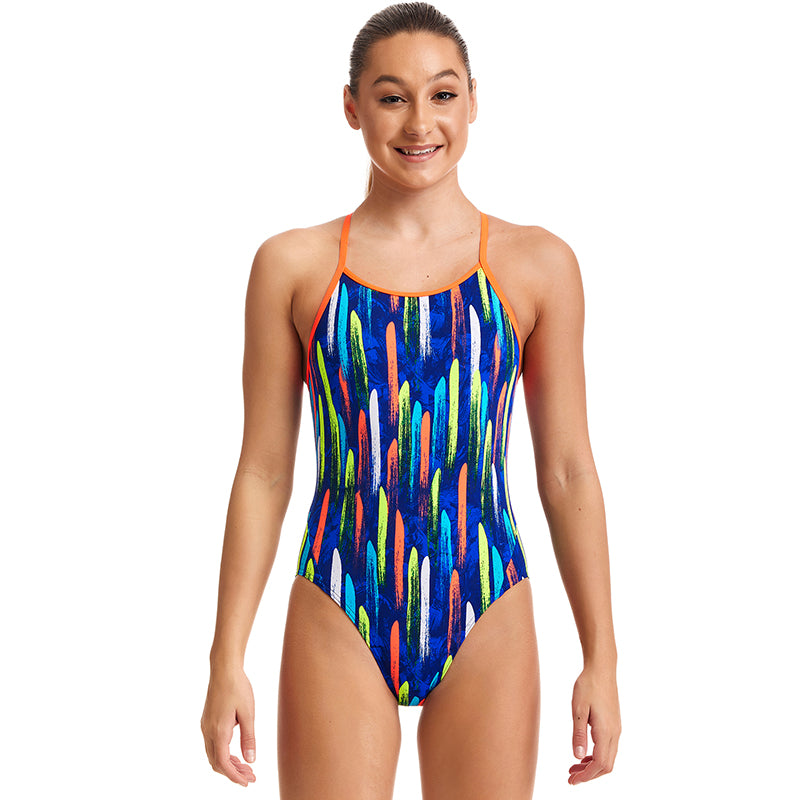 Funkita - Fire Cracker - Girls Diamond Back One Piece