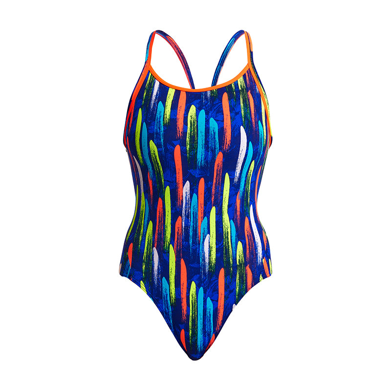 Funkita - Fire Cracker - Ladies Diamond Back One Piece
