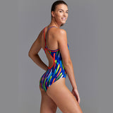 Funkita - Fire Cracker - Ladies Diamond Back One Piece