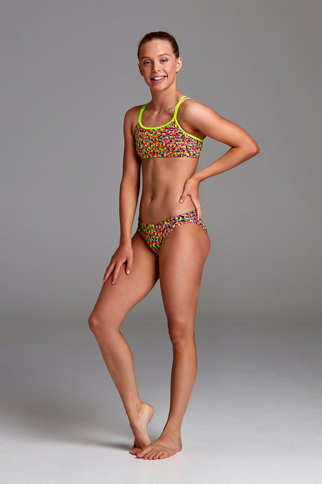 Funkita - Fireworks - Girls Criss Cross Two Piece
