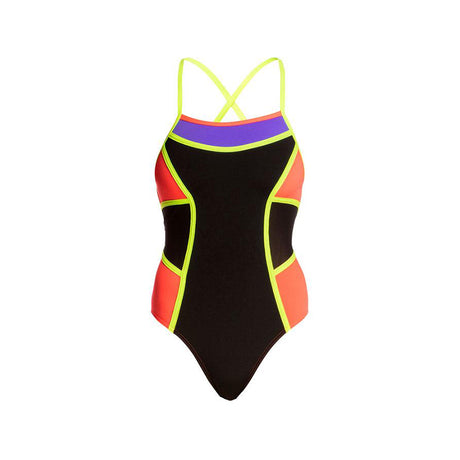 Funkita - Flame Thrower - Ladies Colour Block One Piece
