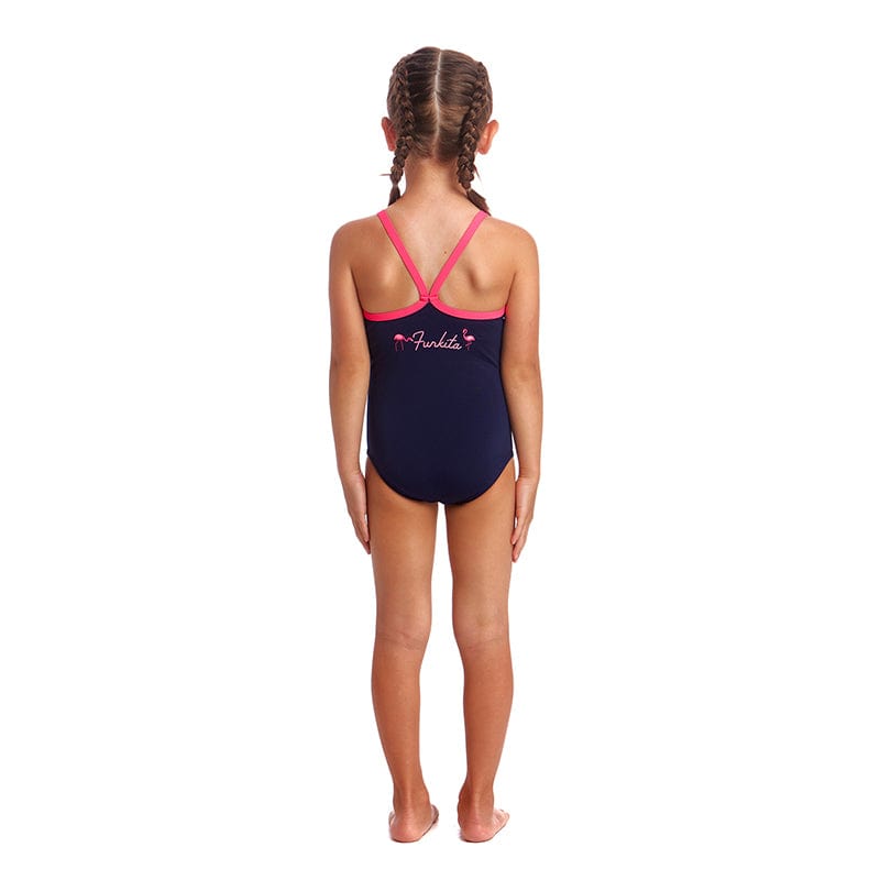Funkita - Flamingo Flood - Toddler Girls Printed One Piece