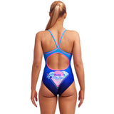 Funkita - Flying Flipper - Ladies Diamond Back One Piece