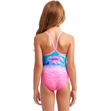 Funkita - Flying Flipper - Toddler Girls Printed One Piece