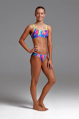 Funkita - Frickin Laser - Girls Criss Cross Two Piece