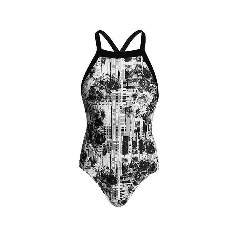 Funkita - Garden Mist - Ladies Sky Hi One Piece