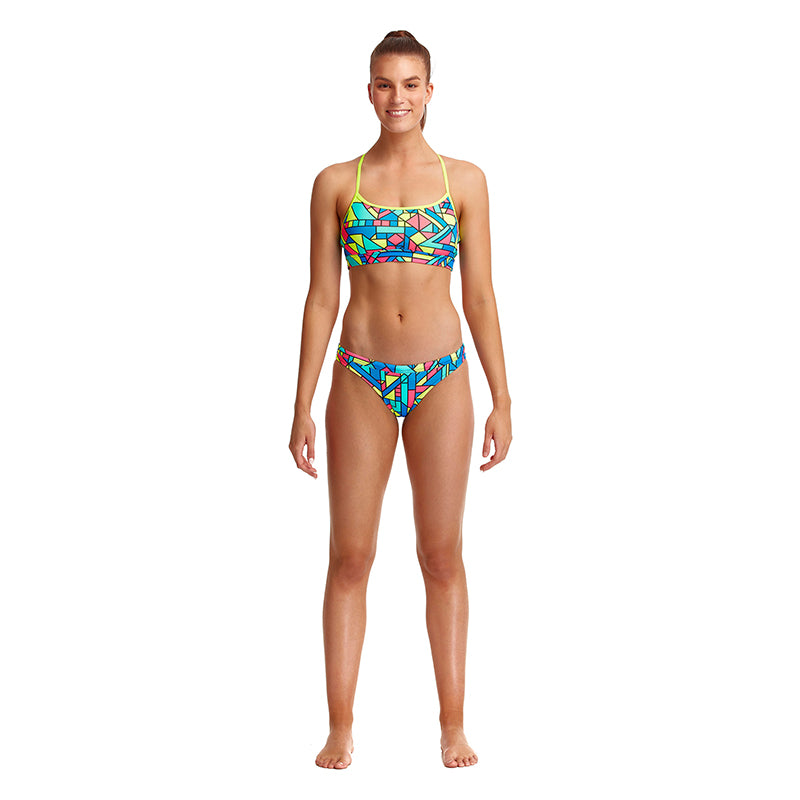 Funkita - Gettin Jiggy - Ladies Swim Crop Top