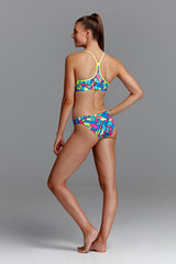 Funkita - Gettin Jiggy - Ladies Swim Crop Top