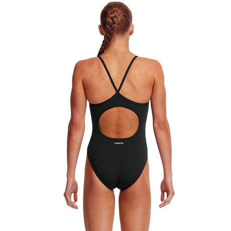Funkita - Still Black - Girls Diamond Back One Piece