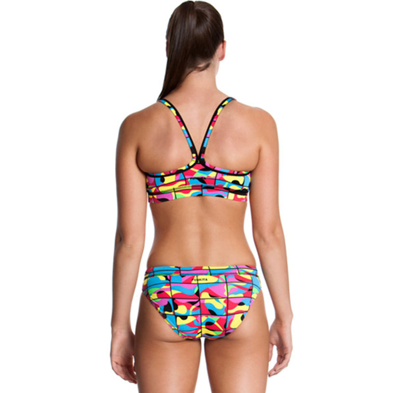 Funkita - Colour Frame - Ladies Sports Brief - Aqua Swim Supplies
