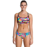 Funkita - Colour Frame - Ladies Sports Brief - Aqua Swim Supplies
