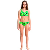 Funkita - Kryptonic Clash - Girls Racerback Two Piece