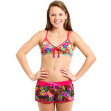 Funkita - Lolly Floral - Girls Beach Shorts