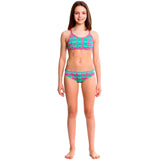 Funkita - Parliament Party - Girls Racerback Two Piece - Aqua Swim Supplies