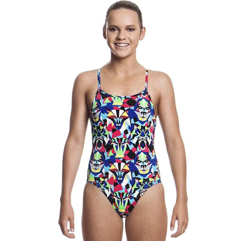 Funkita - Primal Predator - Girls Diamond Back One Piece
