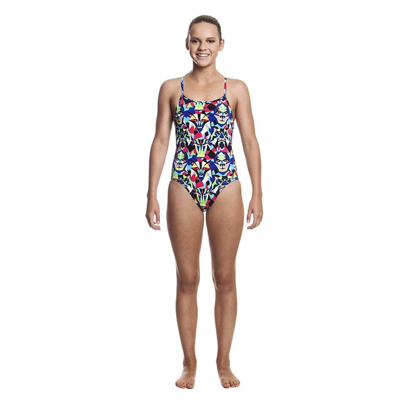 Funkita - Primal Predator - Girls Diamond Back One Piece