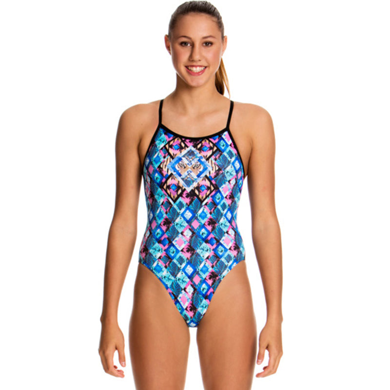 Funkita - Tigress - Girls Single Strap One Piece