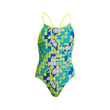 Funkita - Glow Rider - Girls Diamond Back One Piece