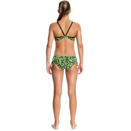 Funkita - Golden Wings - Girls Tie Detail Two Piece - Aqua Swim Supplies