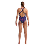 Funkita - Grid Lock - Ladies Sky Hi One Piece