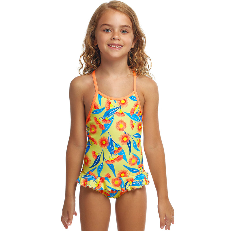 Funkita - Gummy Bear - Toddler Girls Belted Frill One Piece