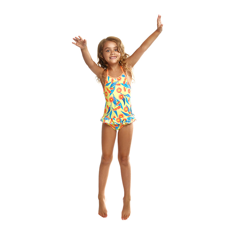 Funkita - Gummy Bear - Toddler Girls Belted Frill One Piece