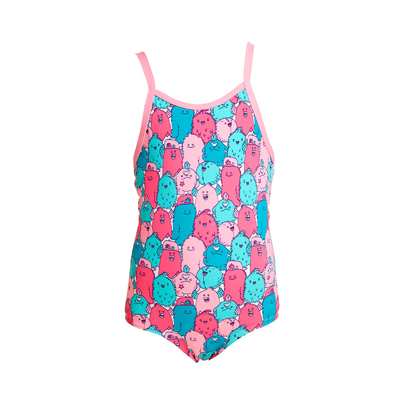 Funkita - Happy Blobs - Toddler Girls Printed One Piece