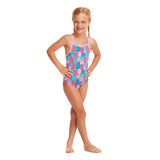 Funkita - Happy Blobs - Toddler Girls Printed One Piece