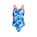 Funkita - Head First - Girls Diamond Back One Piece
