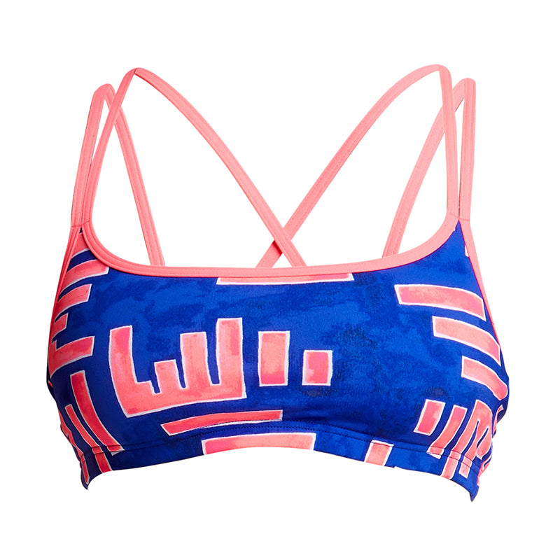 Funkita - Hot Rod - Ladies Bikini Criss Cross Top