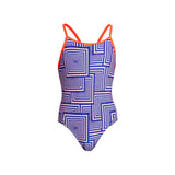 Funkita - I Said Swim - Girls Diamond Back One Piece
